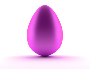 Image of Easter egg over white