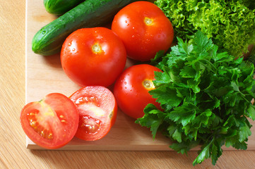 Assorted vegetables