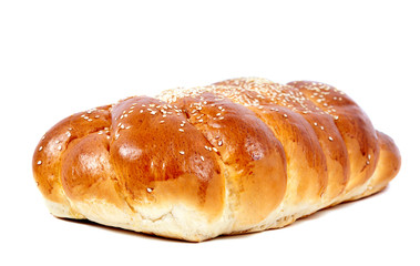 bun with sesame seeds