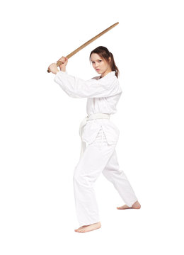 karate girl