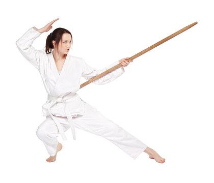 karate girl