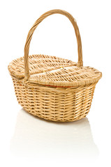 Fototapeta na wymiar one basket isolated