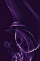 Abstract background of beautiful color smoke waves.