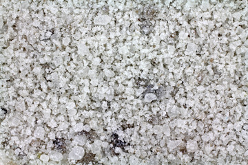 Rock salt granules