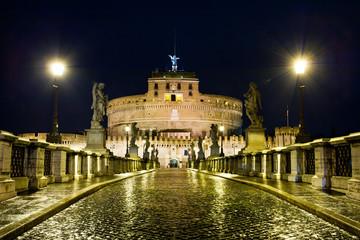 Fototapeta na wymiar Castel Sant'Angelo