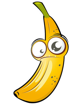 banane cartoon obst frucht lustig