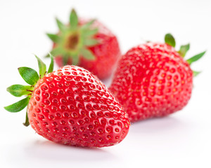 Appetizing strawberry.