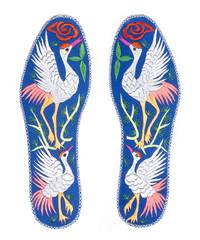 Colorful Insoles Isolated on White