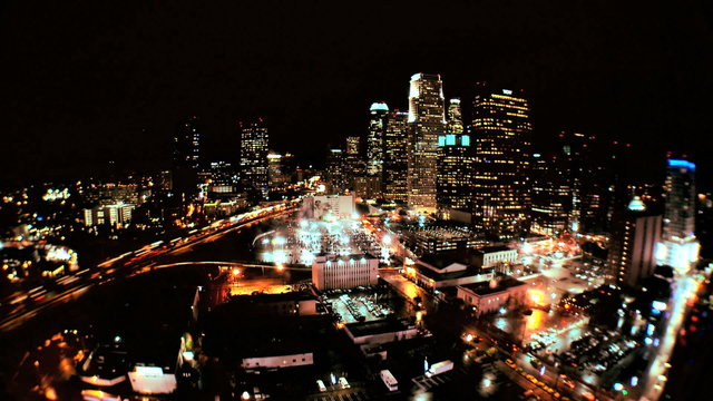 Los Angeles City Night Time-lapse