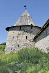 Плоская башня. Псковский кремль.