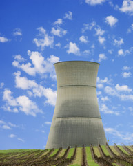 cooling tower of nuclear station