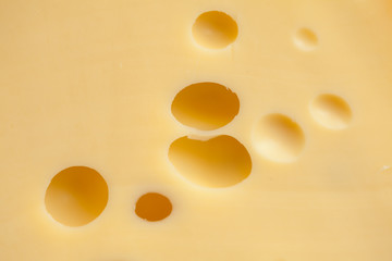 Texture of cheese