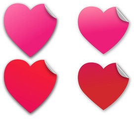 Heart Stickers