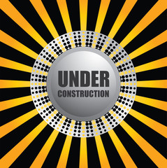 under construction vector