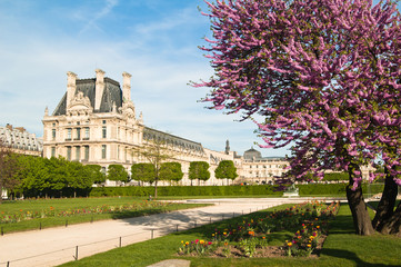 Spring in Paris. France