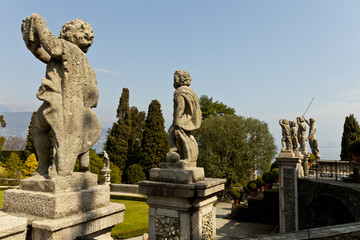 Obraz premium Giardini di Palazzo Borromeo, Isola Bella Lago Maggiore