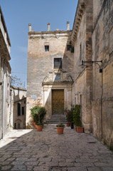 Fototapeta na wymiar Conservatory of St Maria della Pieta. Matera. Basilicata.