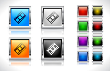 Buttons for web. Vector.