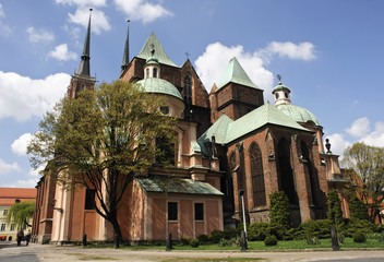 Naklejka premium Katedra wrocławska