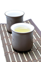 Close-up chinese tea cup