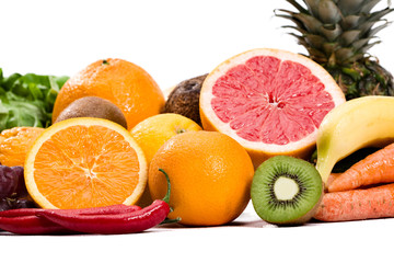 Fruits and vegetables