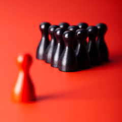 group against single person