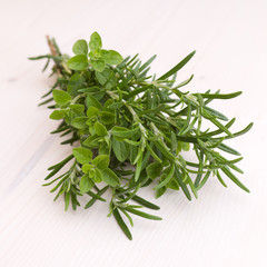 Oregano triff Rosmarin