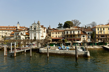 Fototapeta na wymiar Isola Bella Lago Maggiore, pasy