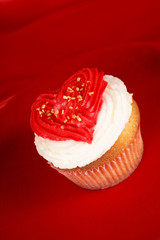 Valentine's day cupcake