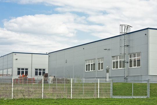 manufacture production stockroom modern building