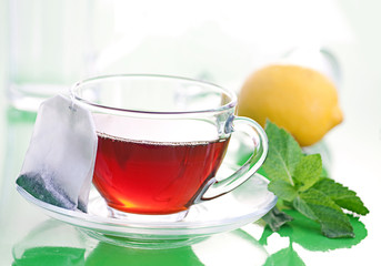 Tea with lemon