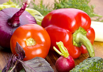 Fresh vegetable