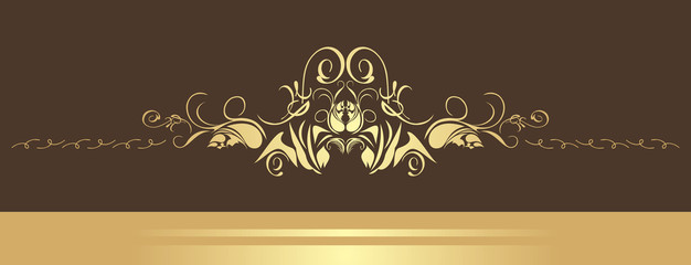 Decorative border. Vector