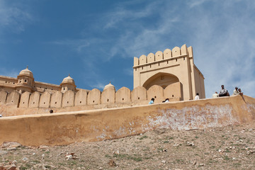 Fototapeta premium Fort Amber, Jaipur, Indie