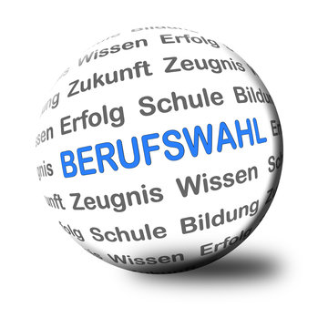 3D Kugel BERUFSWAHL