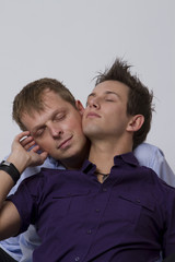 Two guys in love