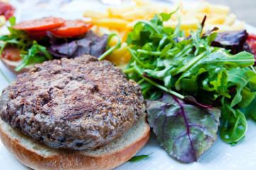 American burger
