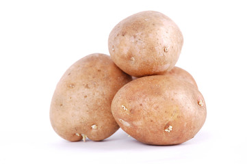 Fototapeta na wymiar fresh potato
