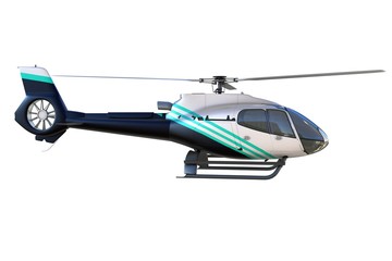3d detailed helicopter
