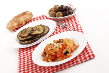 FRITTATA MELANZANA E OLIVE