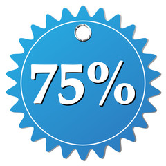 75 PERCENT ICON