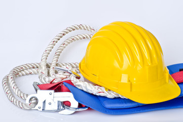 Casco e Cintura di sicurezza