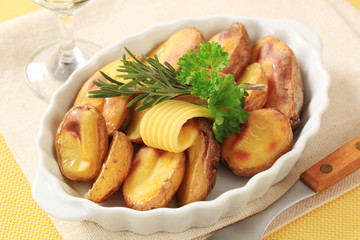 Roasted potatoes