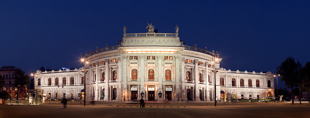 Fototapeta na wymiar Burgtheater Wien