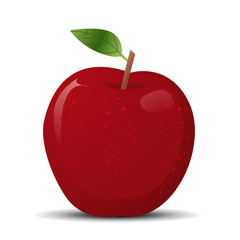 red apple
