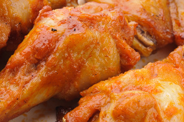 Spicy chicken wings