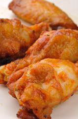 Spicy chicken wings