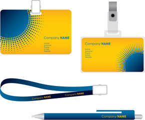 Name tag for id card