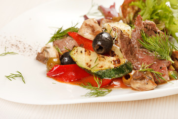 beef with vegetables