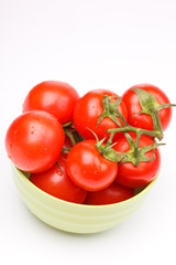 tomatoes in the dish